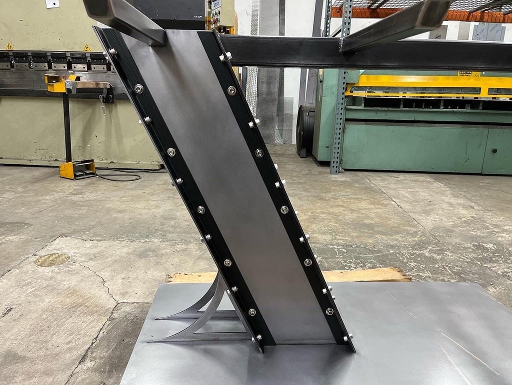 Industrial Style Steel Cantilever Table Base