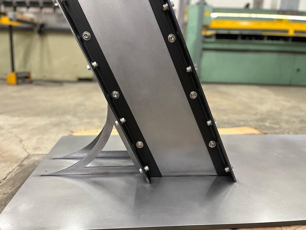Industrial Style Steel Cantilever Table Base