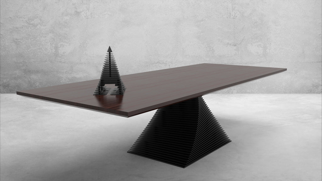 1/1 Steel Sliced Image Pyramid Base