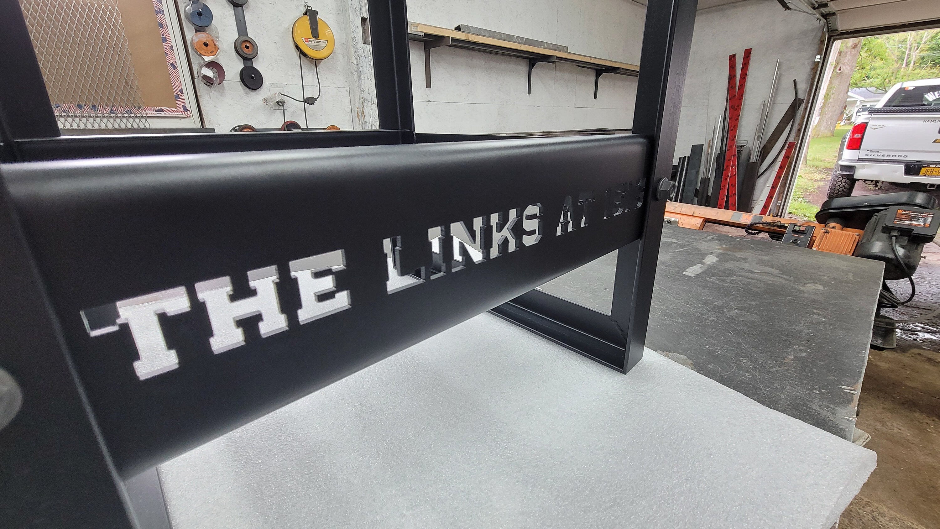 Custom Bar or Kitchen Stools With Laser Cut, Personalized Lettering Or Design