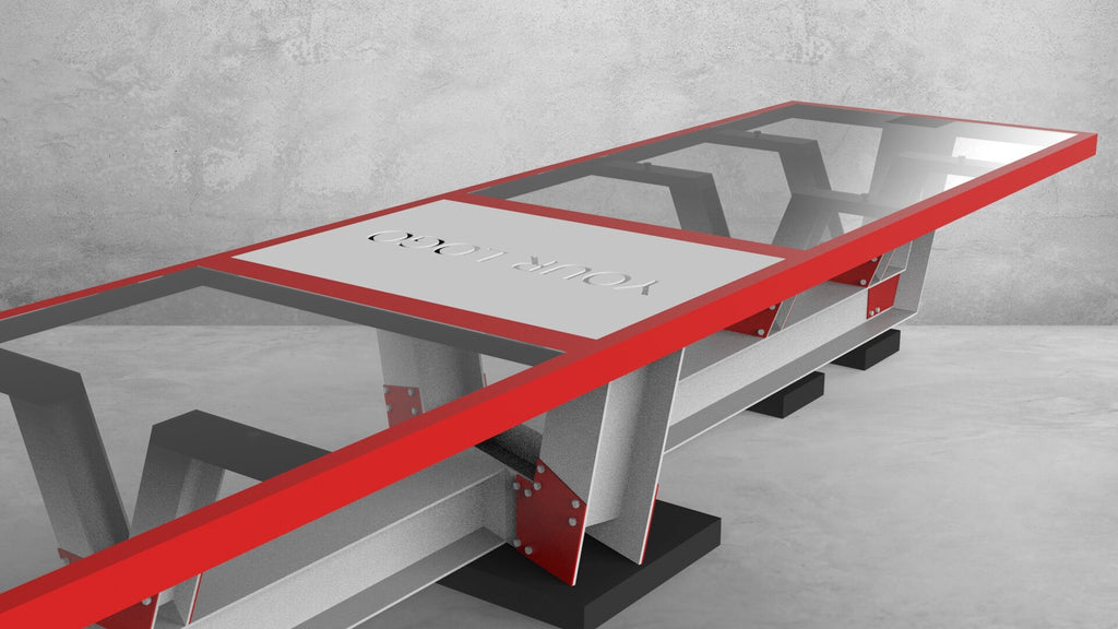 Industrial I Beam Conference Table