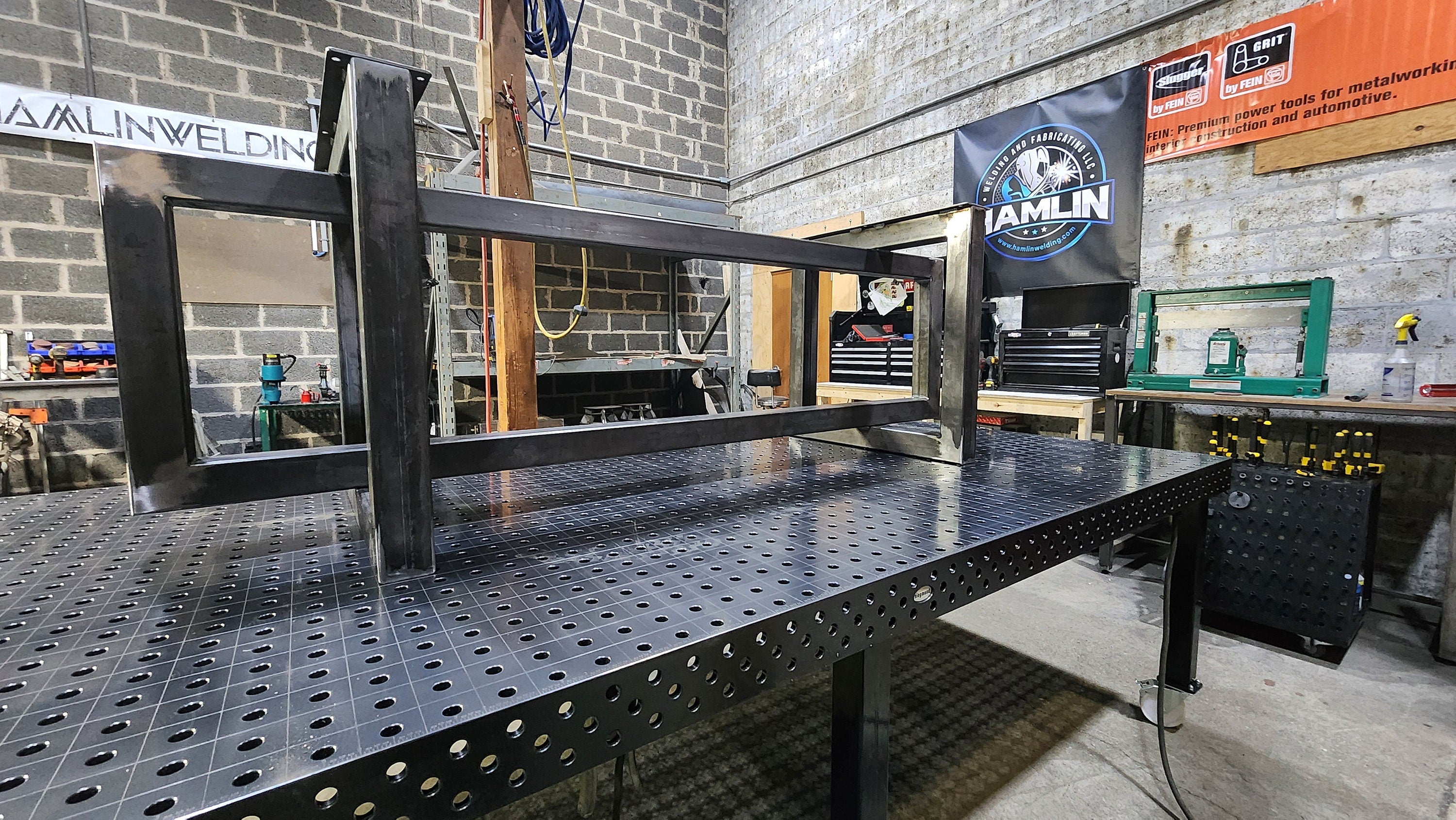 Square And Rectangle Modern Style Steel Table Base