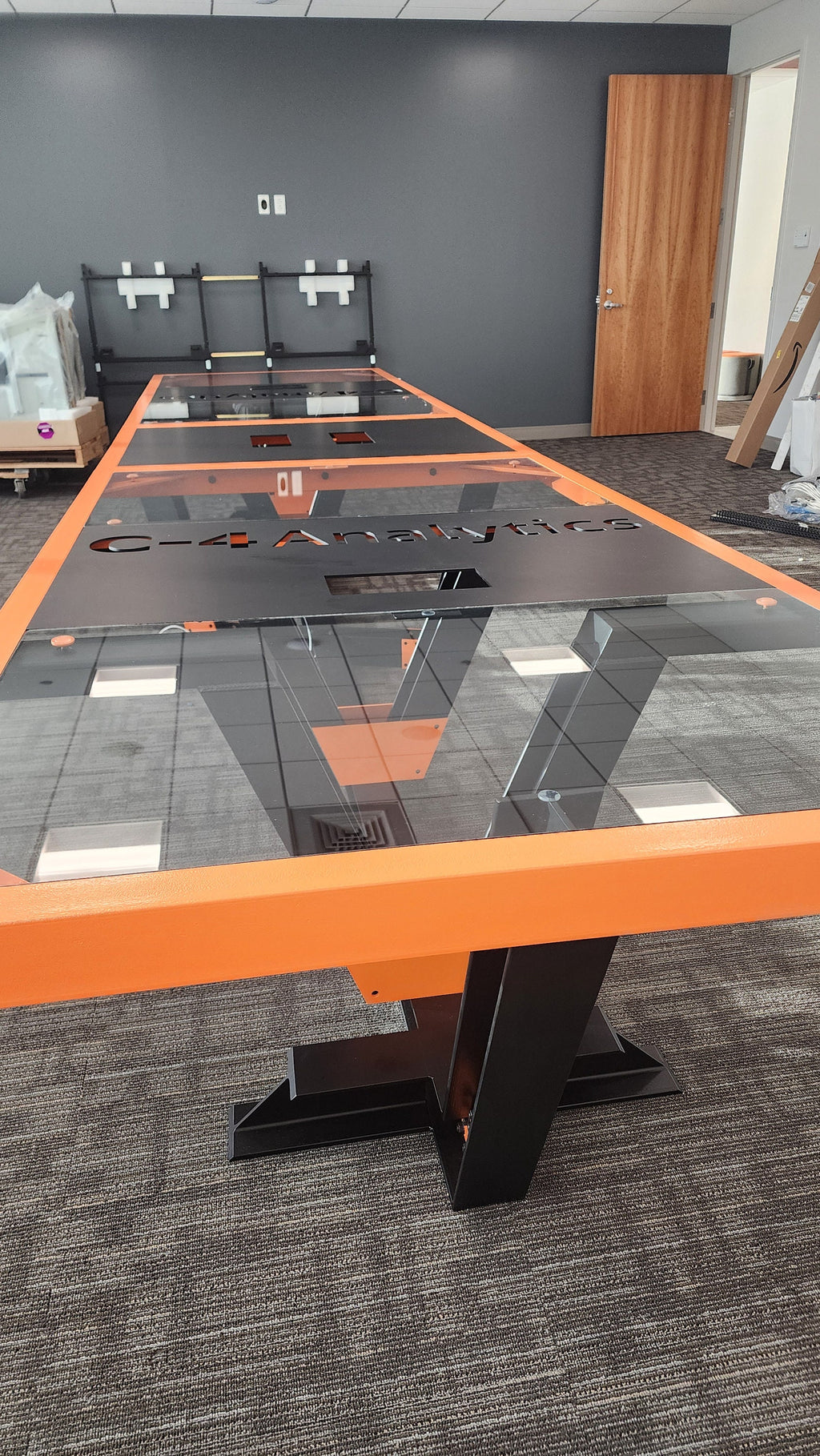 Industrial I Beam Conference Table