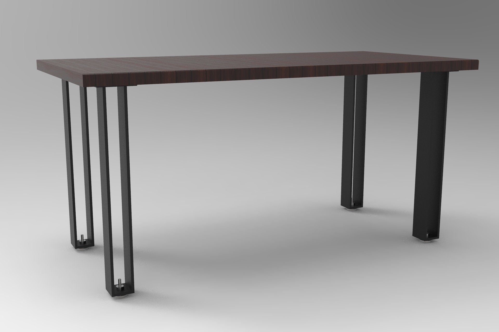 Modern Style Steel Flat Bar Table Legs