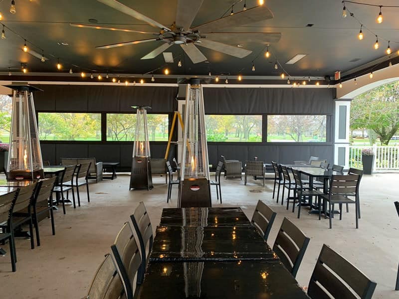 Restaurant Pedestal Style Table Bases - Bar Height And Dining Table Height