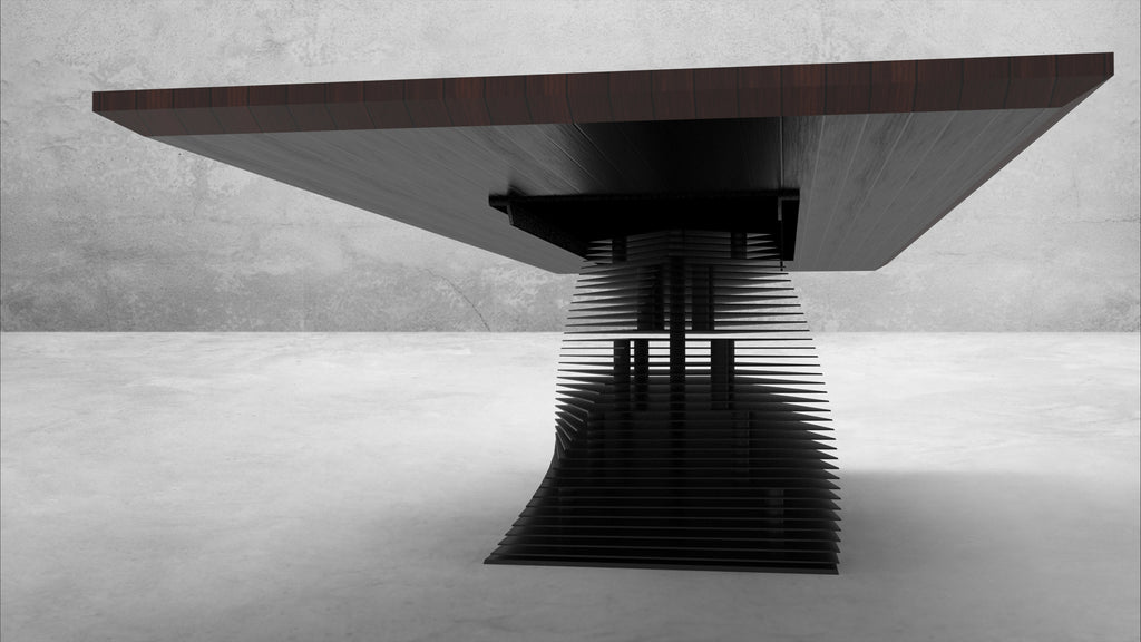 1/1 Steel Sliced Image Pyramid Base
