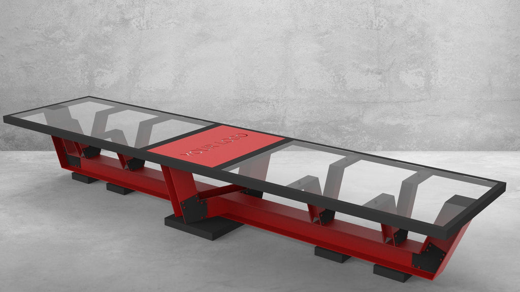 Industrial I Beam Conference Table