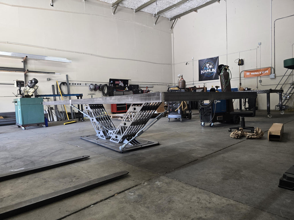 Industrial Trellis V Table Base