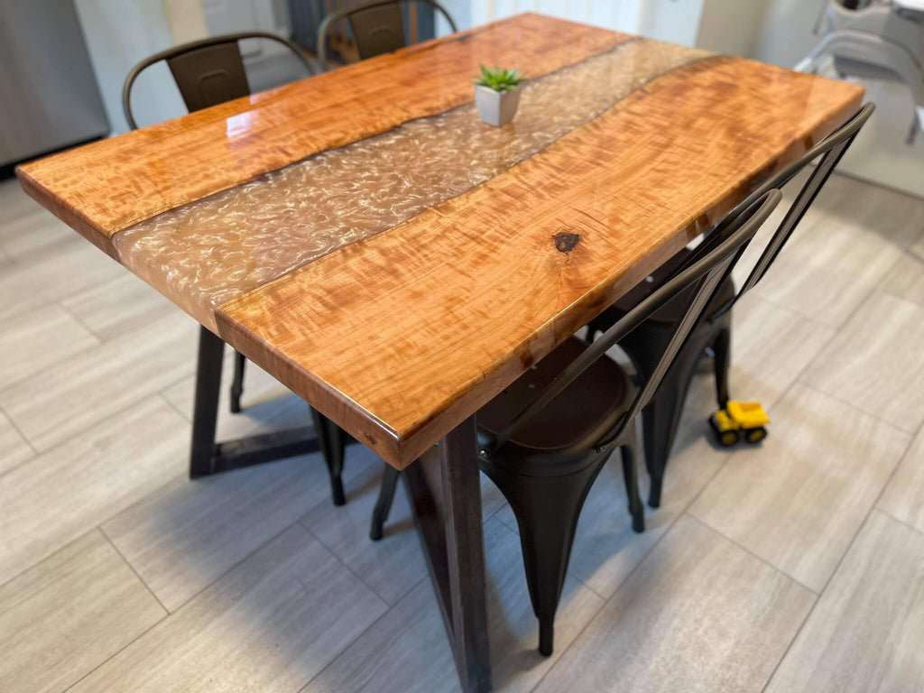 Custom Epoxy River Tables With Steel Bases *MADE IN USA*