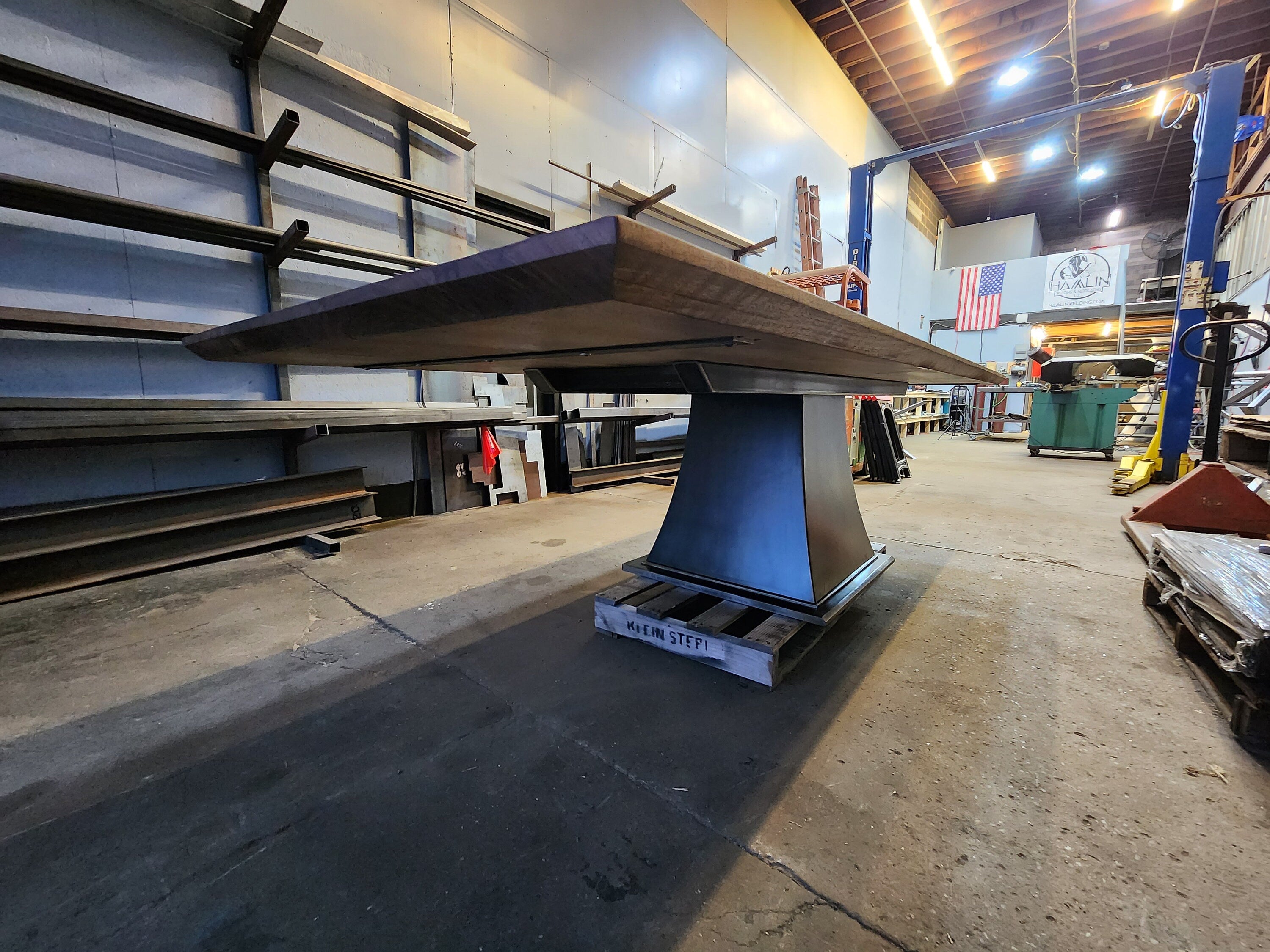 Heavy Industrial Pillar Pedestal Base