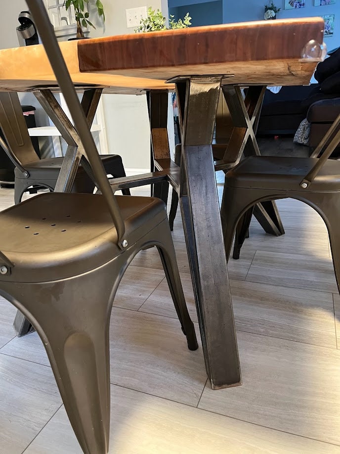 Hexagon Spider Table Base - 3"x1" Tubing
