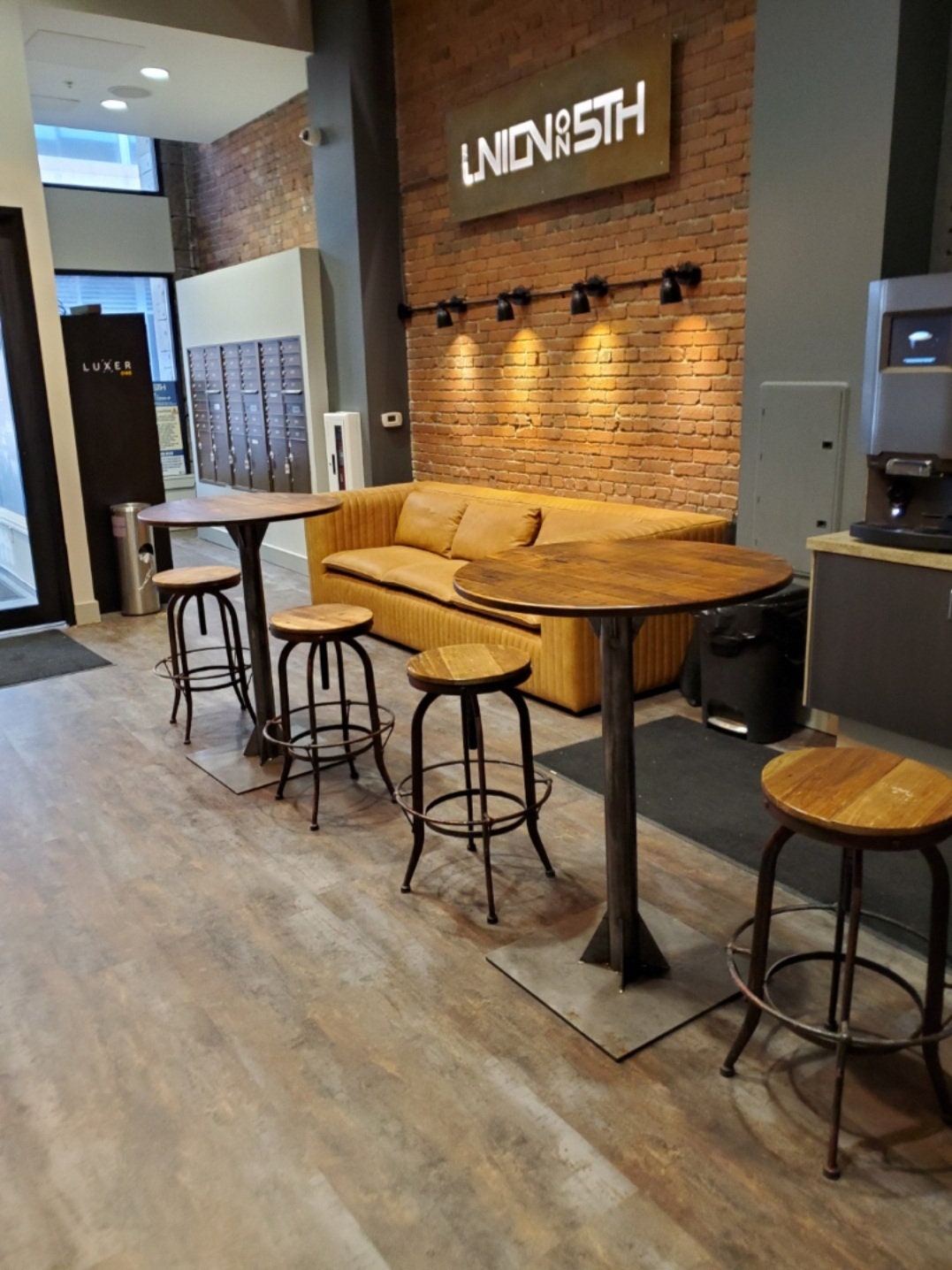 Industrial / Restaurant Style Steel Pedestal Table Base
