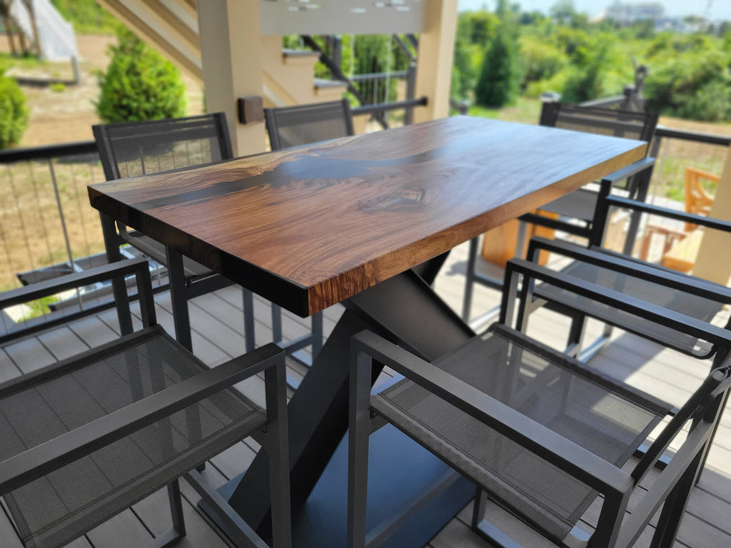 Custom Epoxy River Tables With Steel Bases *MADE IN USA*