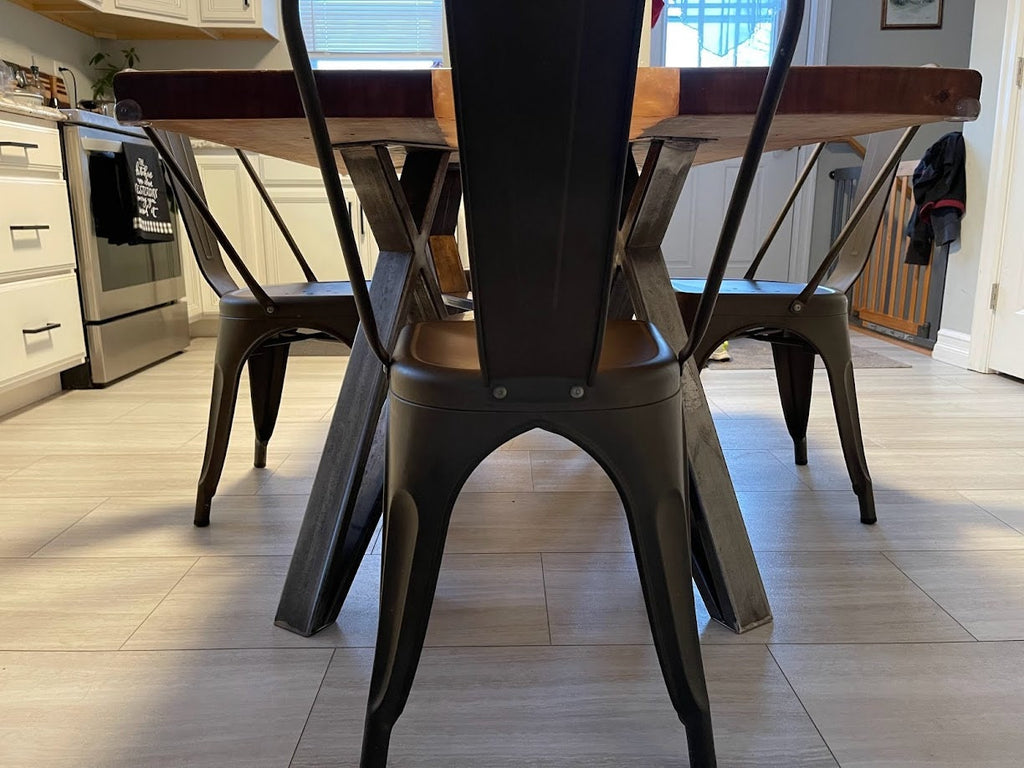 Hexagon Spider Table Base - 3"x1" Tubing