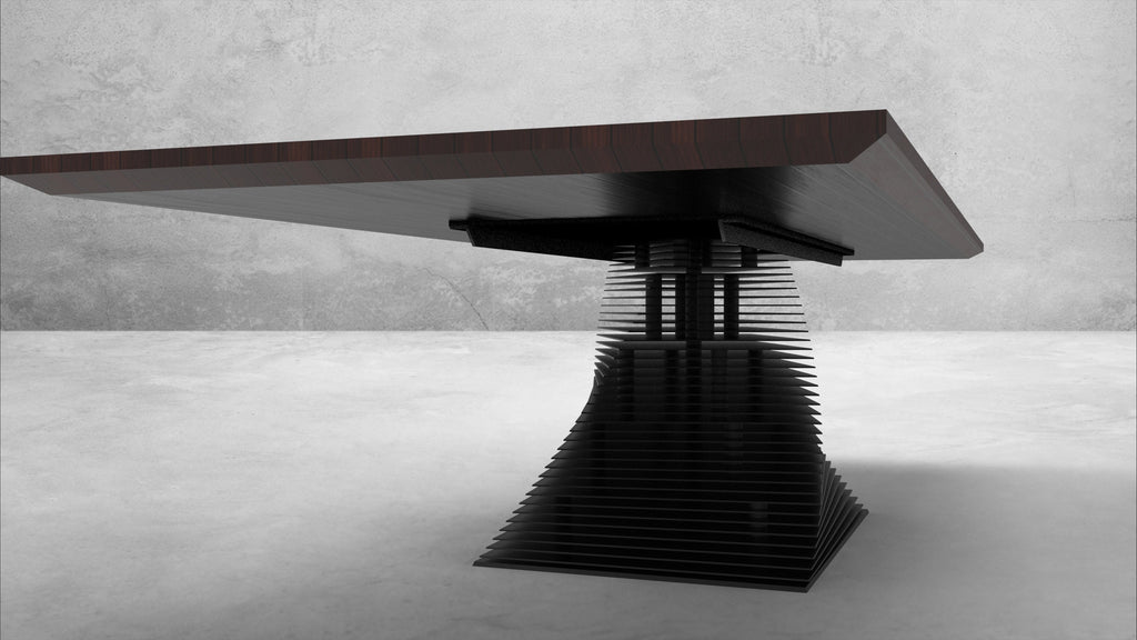 1/1 Steel Sliced Image Pyramid Base