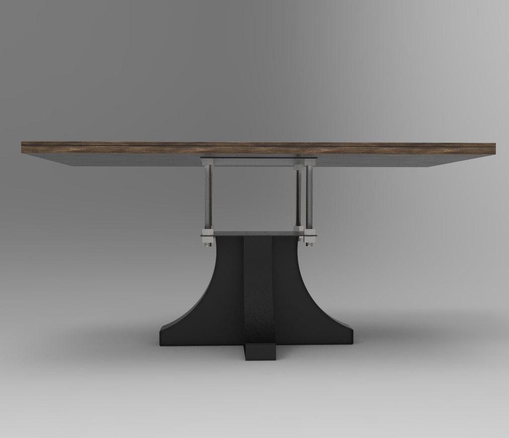 Industrial Style Steel Arch Table Base
