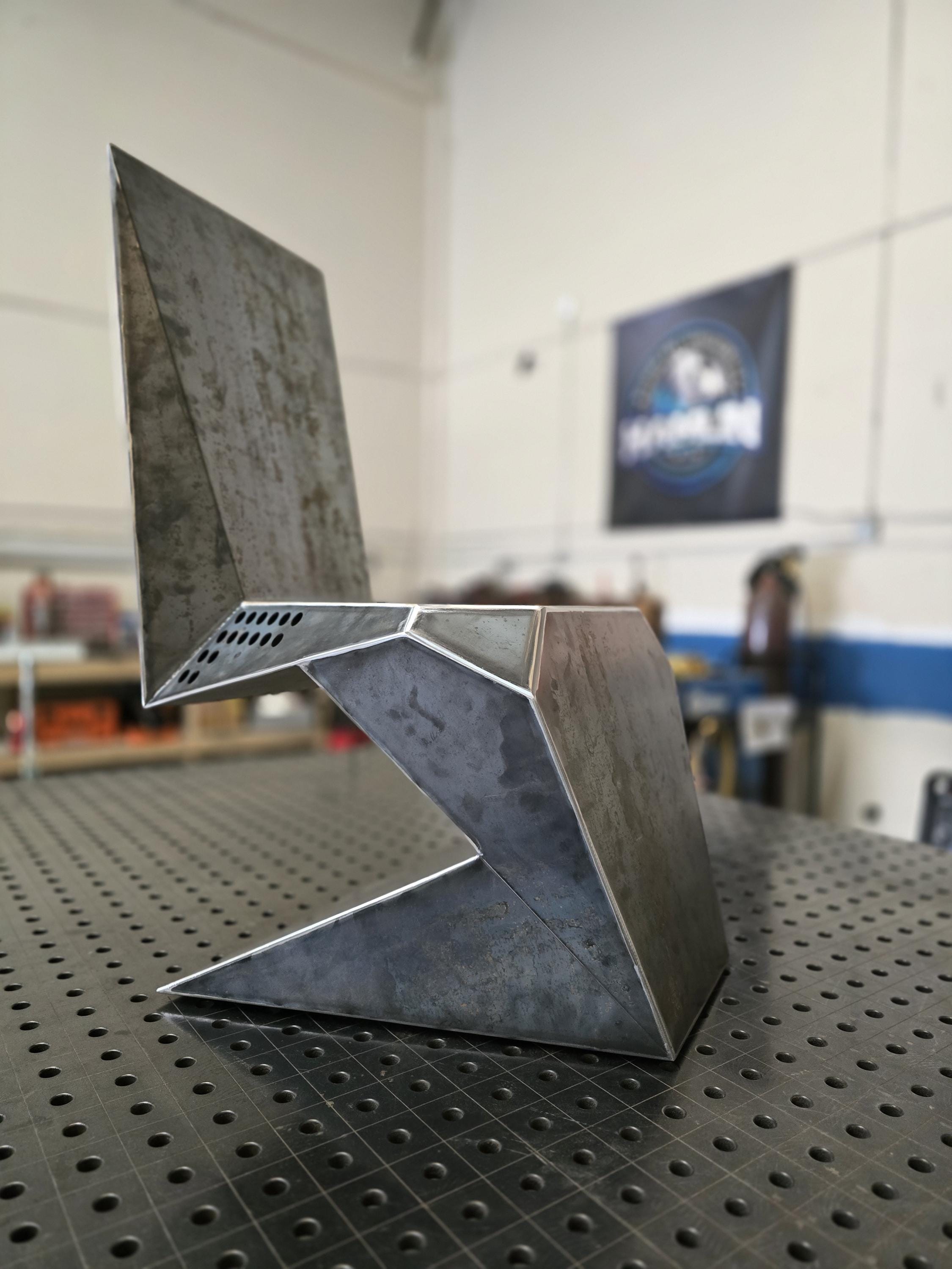 Cyber Chair – Industrial Steel Modern Art Chair