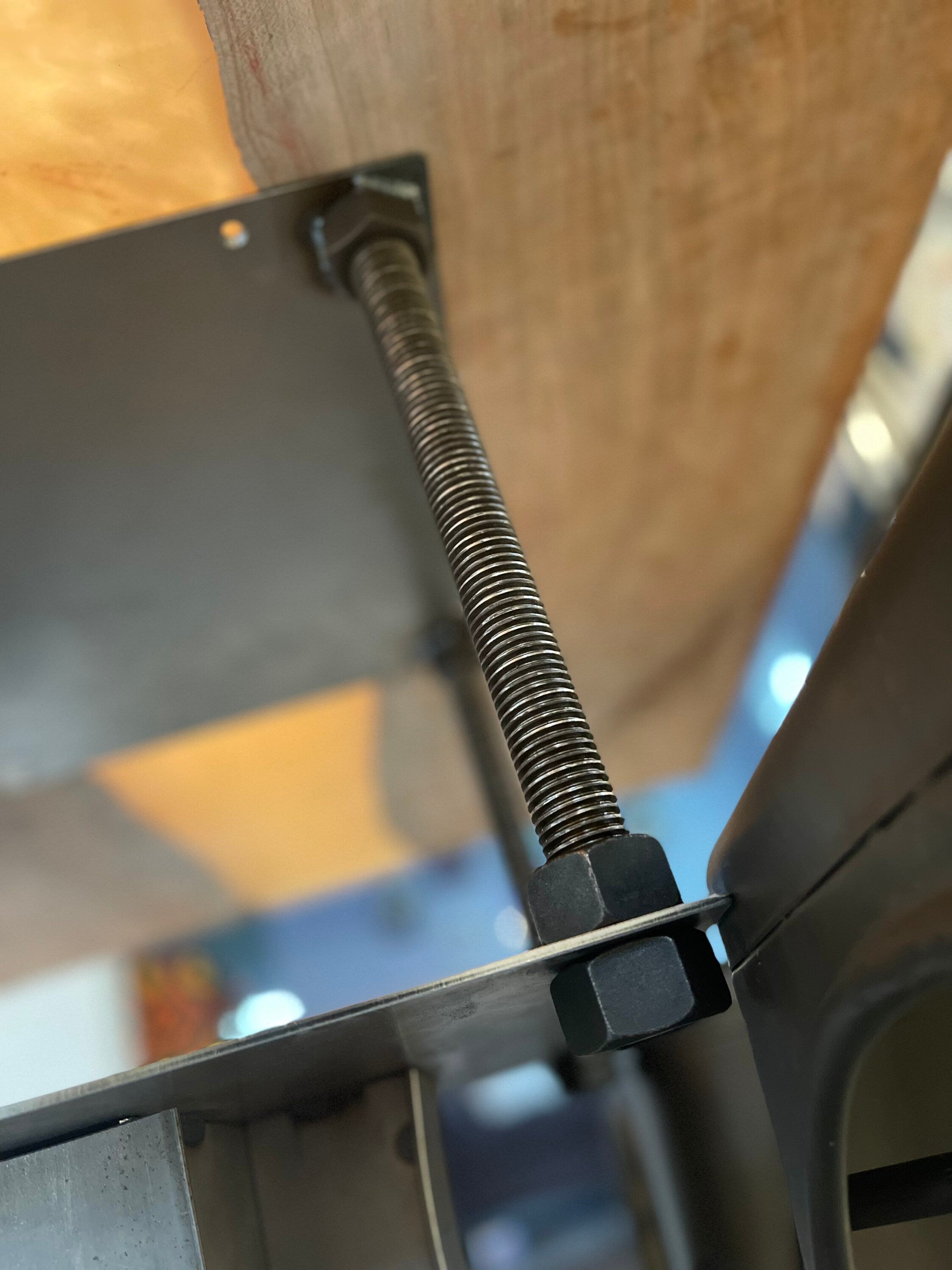 Industrial Style Steel Arch Table Base