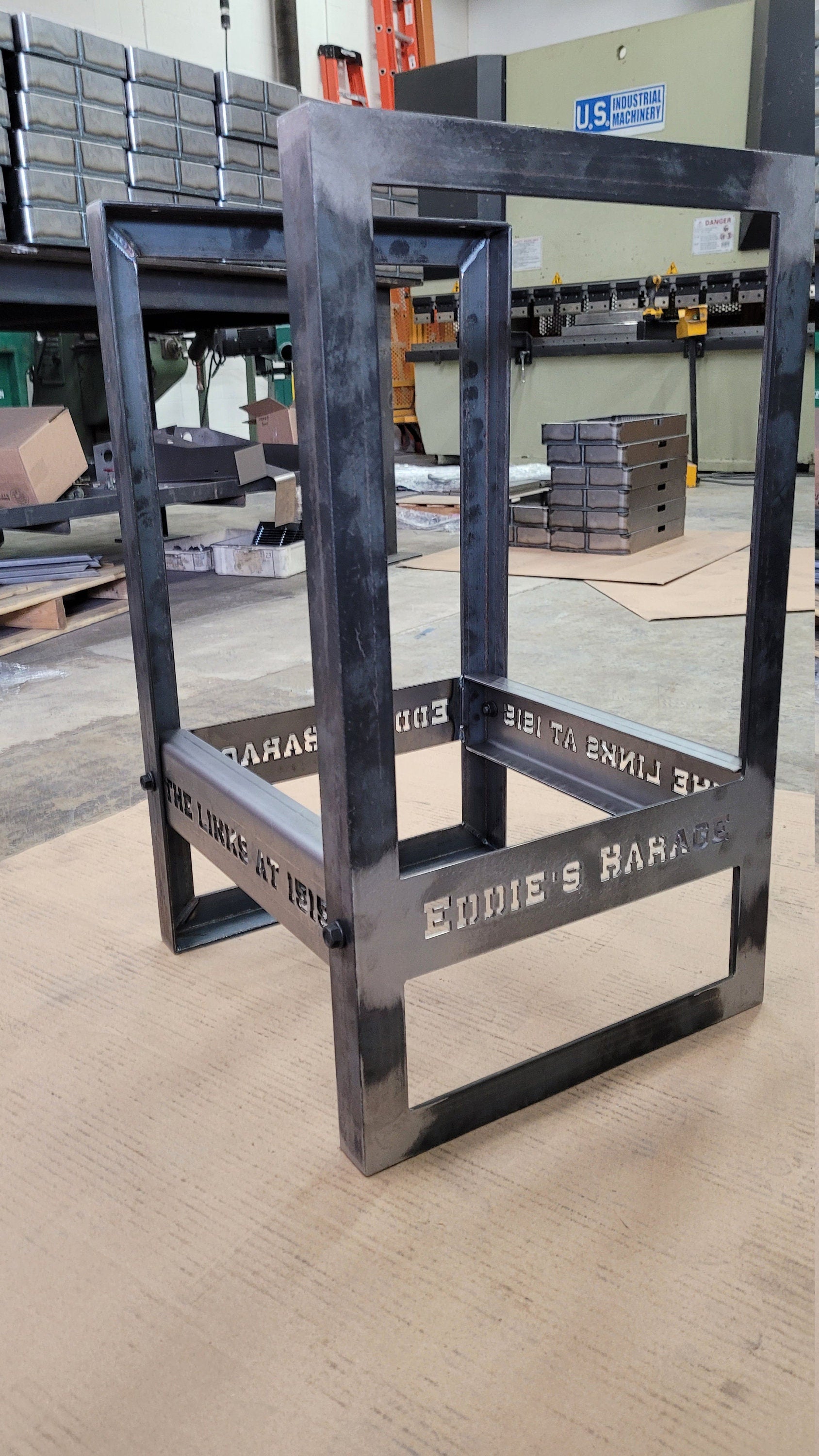Custom Bar or Kitchen Stools With Laser Cut, Personalized Lettering Or Design