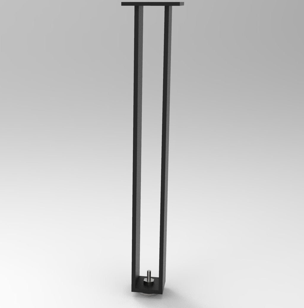 Modern Style Steel Flat Bar Table Legs