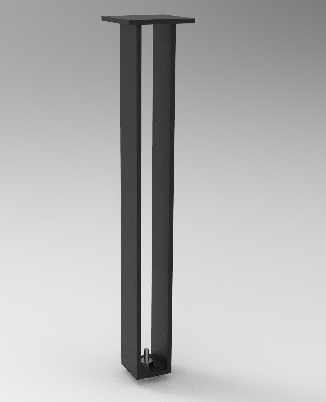 Modern Style Steel Flat Bar Table Legs